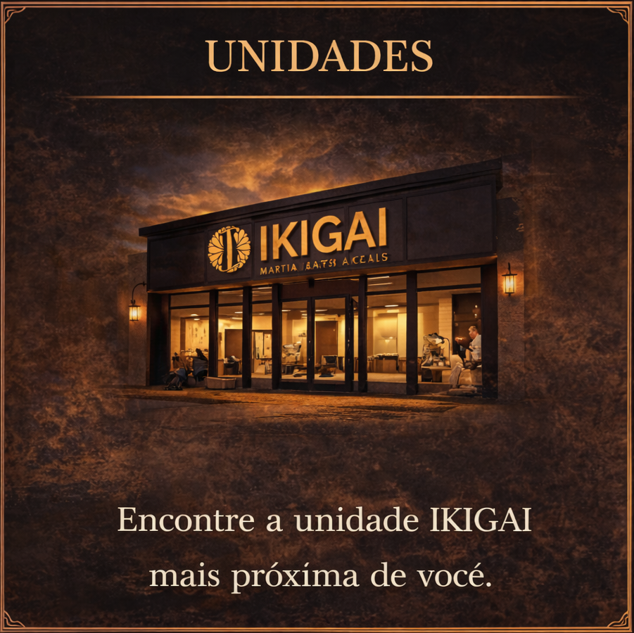 Unidades da IKIGAI Escola de Artes Marciais